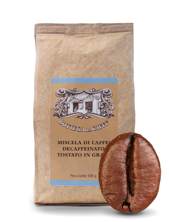 Bottega del caffè decaffeinato
